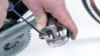 Set Up And Adjust A Clipless Bike Pedal [upl. by Eveline468]