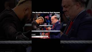 The Bloodline betrays Paul Heyman🥵 quotEditquot shorts wwe [upl. by Richlad]