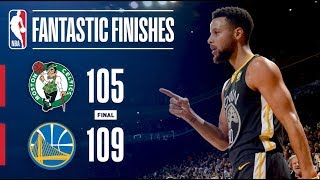 The Celtics and the Warriors Go ALL The Way Down to the Wire  January 27 2018 [upl. by Nacim141]