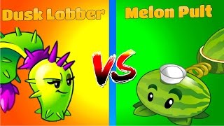 Plants vs Zombies 2 DUSK LOBBER vs MELON PULT FREE PVZ Plants [upl. by Atinahc840]