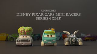 Mattels Disney Pixar Cars Mini Racers Series 4 2023 Unboxing  ASMR [upl. by Calabresi623]