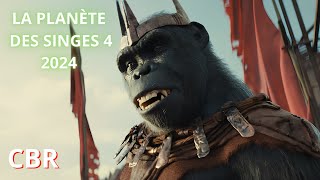 LA PLANÈTE DES SINGES 4  Nouveau Royaume Bande Annonce 2024 [upl. by Norehc]