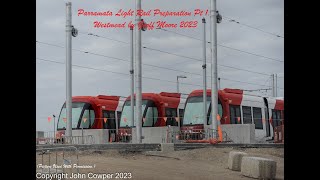 Parramatta Light Rail Preparation  Part 1 Westmead 2023 [upl. by Neellok]