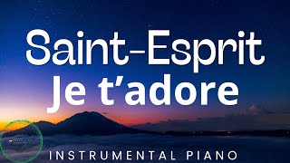 Saint Esprit je tadore Adoration au Piano [upl. by Assehc150]