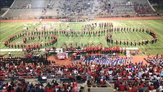 2017 Odessa High Band First Halftime Performance [upl. by Zacek]