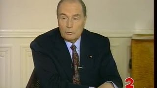 Entretien à lElysée avec François Mitterrand [upl. by Eelloh]