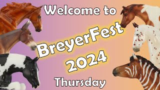 BreyerFest has begun Thursday of 2024 Against All Odds and Mojo Dojo Casa Horse Event [upl. by Minoru]