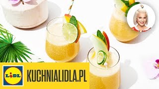 LEMONIADA z wodą kokosową 🍹  Daria Ładocha amp Kuchnia Lidla [upl. by Uhayile]