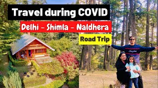 Road Trip Delhi Shimla Naldhera  Stay in NaldheraChalets  Room Tour  Things to do [upl. by Haydon]