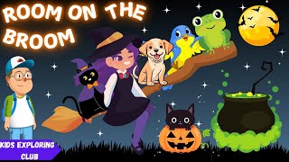 Room On The Broom  Halloween Songs For Kids  Nursery Rhymes [upl. by Jensen844]