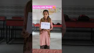 Making new word game✌️ learning activity 👍englishtrending viralshorts youtubeshorts education [upl. by Trudie]