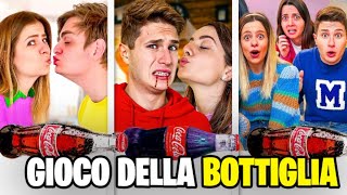 3 CHALLENGE GIOCO DELLA BOTTIGLIA CON I NOSTRI AMICI [upl. by Aerdnek709]