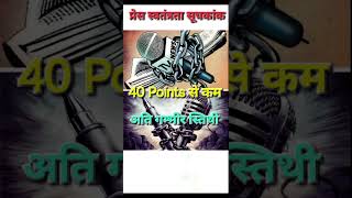 Press Freedom Index India Rank159 viral facts pressfreedom godimedia प्रेस की स्वतंत्रताshorts [upl. by Irual]