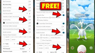 How to Get PGSharp Standard key feature for free  PGSharp useful feature for free  Pokémon go [upl. by Eihpos]