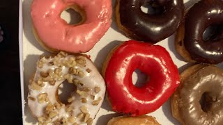 FIRST TIME TRYING SHIPLEY DONUTS 1 out of 10🙀shipley donuts [upl. by Sneed513]