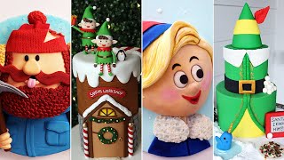 Classic Christmas Cake Decorating Ideas For The Holiday Season Christmas Cake Compilation 2023 [upl. by Immot]