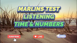 Marlins Test For Seafarer  Listening [upl. by Aneer948]