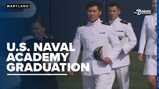 WATCH 2024 US Naval Academy Graduation [upl. by Walther]