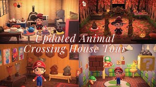 My Updated Animal Crossing House Tour [upl. by Ehudd282]