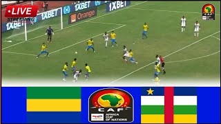 🟥LIVE Gabon vs Central African Republic • Live Stream Africa Cup of Nations Qualifiers Analysis [upl. by Arhna]