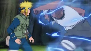 Minato vs Raikage and killer bee Eng dub [upl. by Eihcir115]