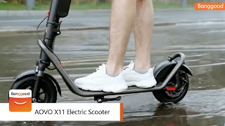 AOVO X11 Electric Scooter  Shop on Banggood [upl. by Nnylsaj]