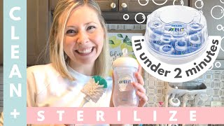 How to Clean and Sterilize Baby Bottles After Each Use QUICK amp EASY 👶🍼 StepByStep Guide [upl. by Clementia]