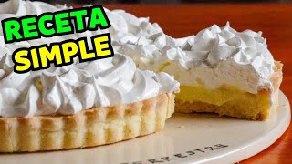 🔰 Lemon Pie sin TACC receta de masa  crema de limón receta fácil sin gluten [upl. by Masha]