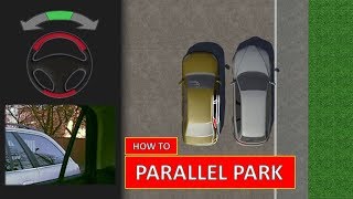 Learn how to PARALLEL PARK The easiest driving lesson by Parking Tutorial [upl. by Filiano]