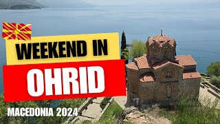 A WEEKEND IN OHRID • NORTH MACEDONIA 🇲🇰 • 2024 • 4K [upl. by Enelrae]