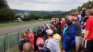 Formula 1 Spa 2013 Belgian Grand Prix Kemmel Straight Bronze F1 [upl. by Poliard]