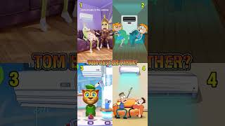 Do you use an air conditioner🤔 mytalkingtom2 memes funny shorts [upl. by Ahtabbat]