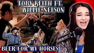 Toby Keith  Beer For My Horses ft Willie Nelson  Opera Singer Reacts [upl. by Forrest]