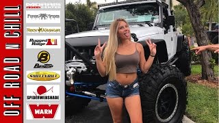 Morris 4X4 Show  Biggest South Florida Jeep Wrangler JK Show [upl. by Sami]