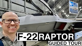 Lockheed F22 Raptor detailed tour [upl. by Mylan]