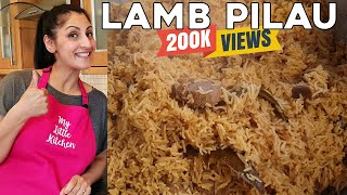 How To Make PERFECT Lamb Pilau  Pulao  Pilaf Rice Recipe Tutorial DIY [upl. by Michaeline]