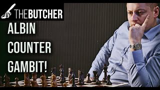 ALBINCOUNTER GAMBIT  The COMPLETE COURSE Part 110  Chess Opening LASKER TRAP Queens Gambit [upl. by Nosaes283]