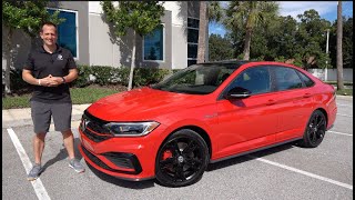 Is the VW Jetta GLI a BETTER sport sedan than a 2022 Honda Civic Si [upl. by Harle93]