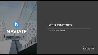 Naviate Accelerate 2021  Manage Parameters  Write Parameters [upl. by Utham915]