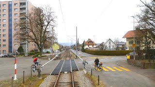 ★ 🇨🇭Cab ride Luzern  Wolhusen  Langenthal  Basel Switzerland [upl. by Aihsenak]