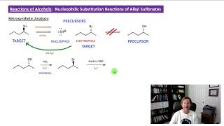 CHEM 2325 Module 6 Conversion of Alcohol to Alkyl Sulfonate Synthesis Example [upl. by Gapin]