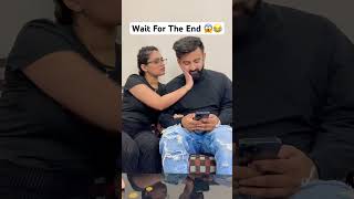 Wait For The End 😱😂 comedy rajatswati funny swatimonga couplegoals ytshorts couple loveyou [upl. by Addison463]