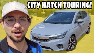 AVALIAÃ‡ÃƒO HONDA CITY HATCH TOURING Melhor que Renegade TCross e Tracker [upl. by Zorine]