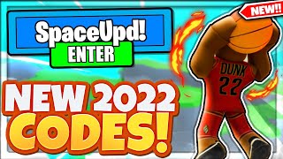 2022 ALL NEW SECRET SPACE UPDATE CASH CODES In Roblox Dunking Simulator [upl. by Attenol852]