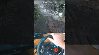 LOST MY LOGS CLIMBING THE ROCKS  SNOWRUNNER Part 14 offroadconvoy [upl. by Nawud]