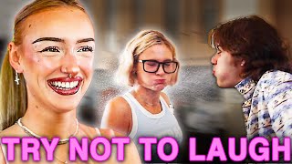 Couples Try Not To Laugh Challenge [upl. by Renckens]