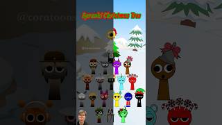 NormalampHorro Sprunki Christmas Treeincrediboxsprunki sprunki sprunkimod christmas shrot [upl. by Gudrin]