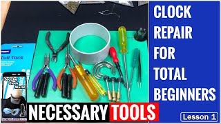 Clock Repair For Total Beginners  Lesson 1 [upl. by Norek739]