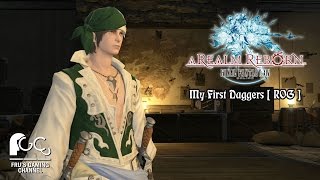 FINAL FANTASY XIV ARR  My First Daggers  ROG Lv 1 Quest [upl. by Lucio]