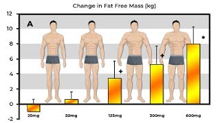 Exactly How Much Muscle Does 25mg 50mg 125mg 300mg amp 600mg Of Testosterone Build [upl. by Groark]